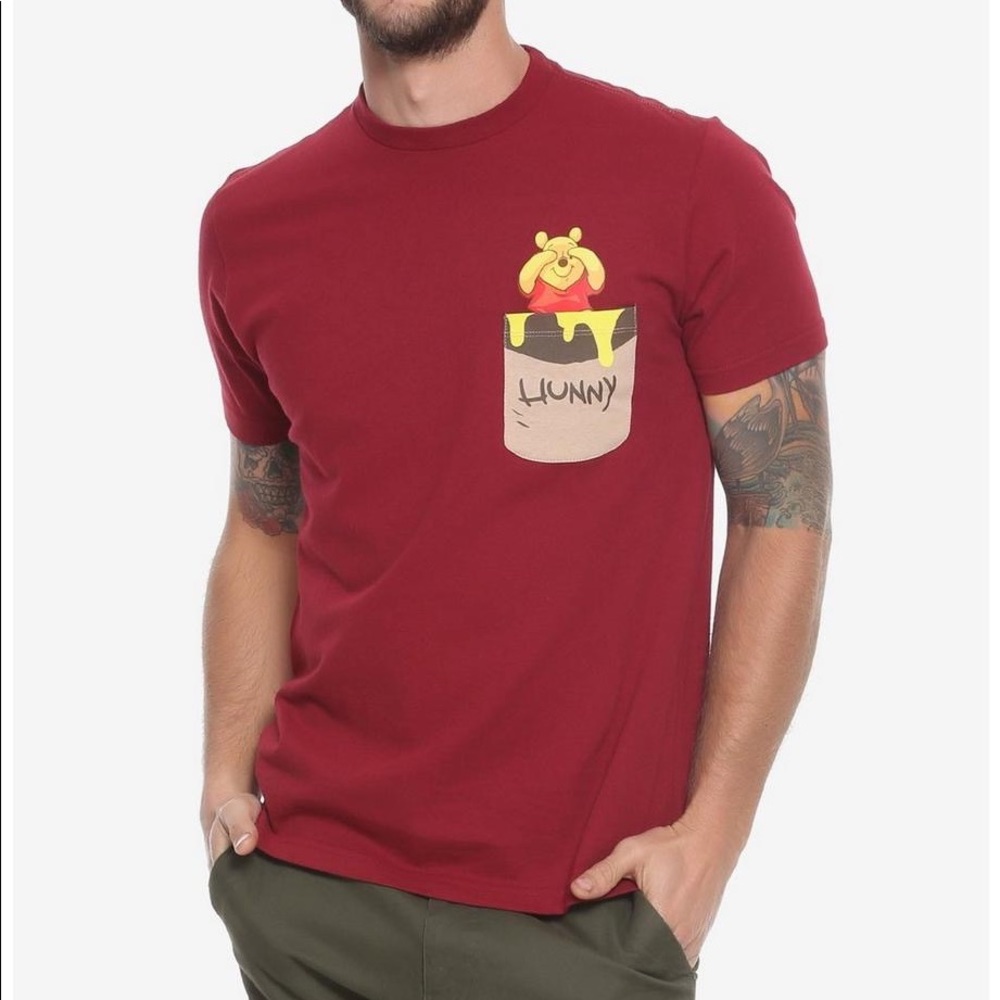 Disney Winnie The Pooh Hunny Pocket T-Shirt - BoxLunch Exclusive